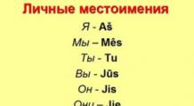 Государственные языки литвы